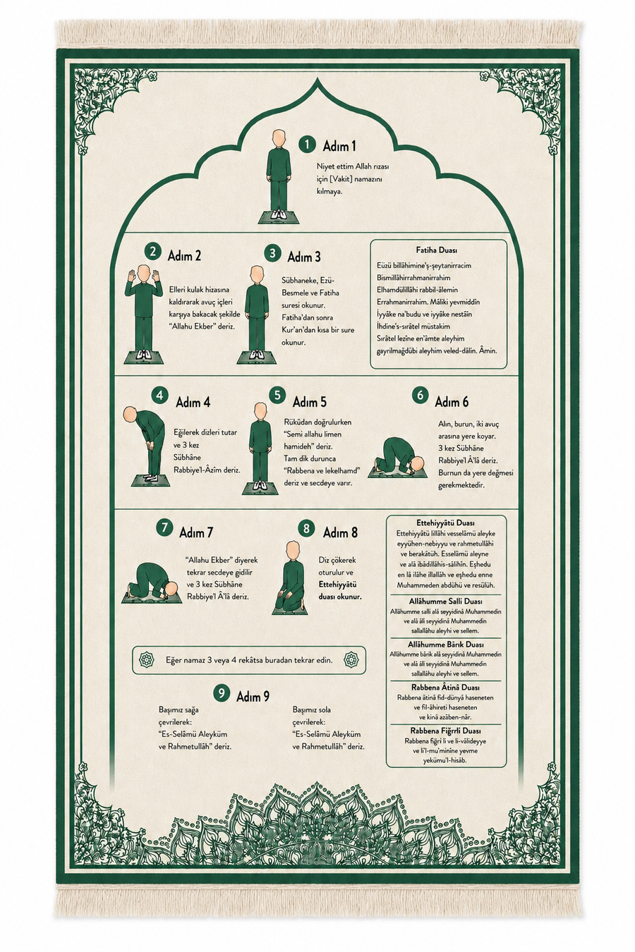 Namaz Öğreten Seccade